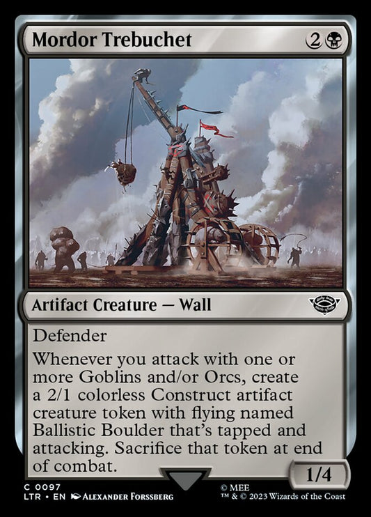 Mordor Trebuchet Foil
