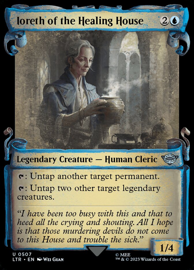 Ioreth of the Healing House Showcase Foil Silver