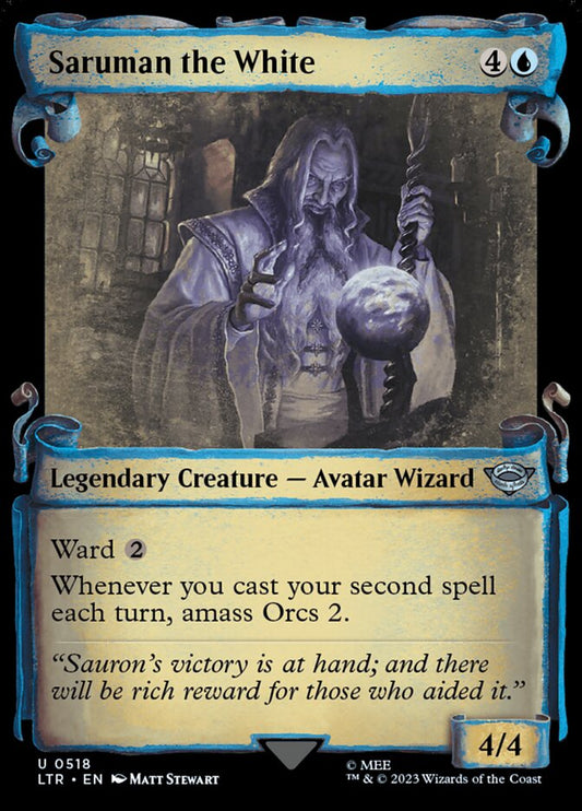 Saruman the White Showcase Silver Foil