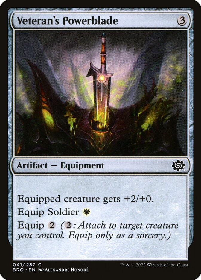 Veteran's Powerblade Foil