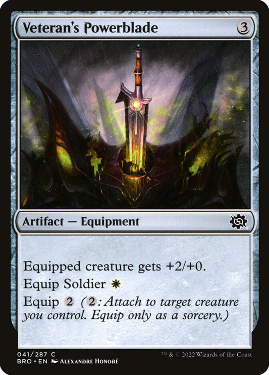 Veteran's Powerblade Foil