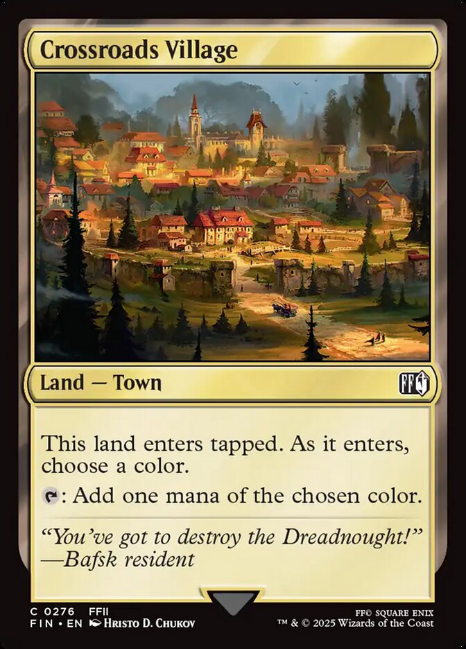 Crossroads Village Foil