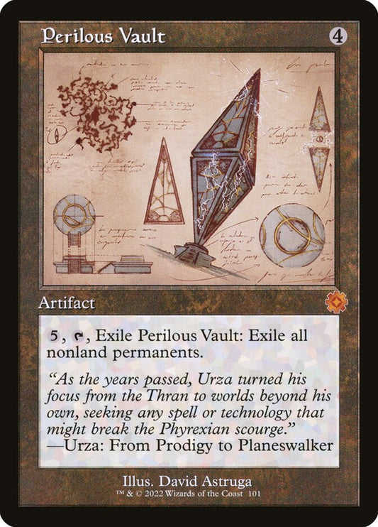 Perilous Vault Retro Frame