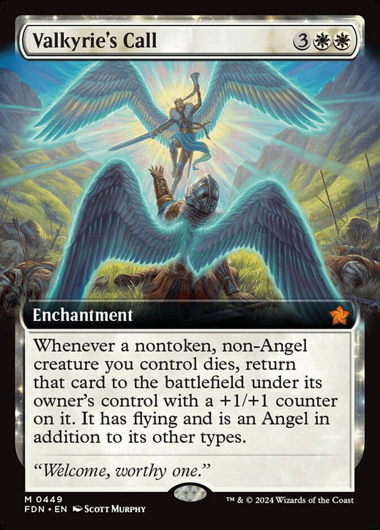 Valkyrie's Call Extended Art