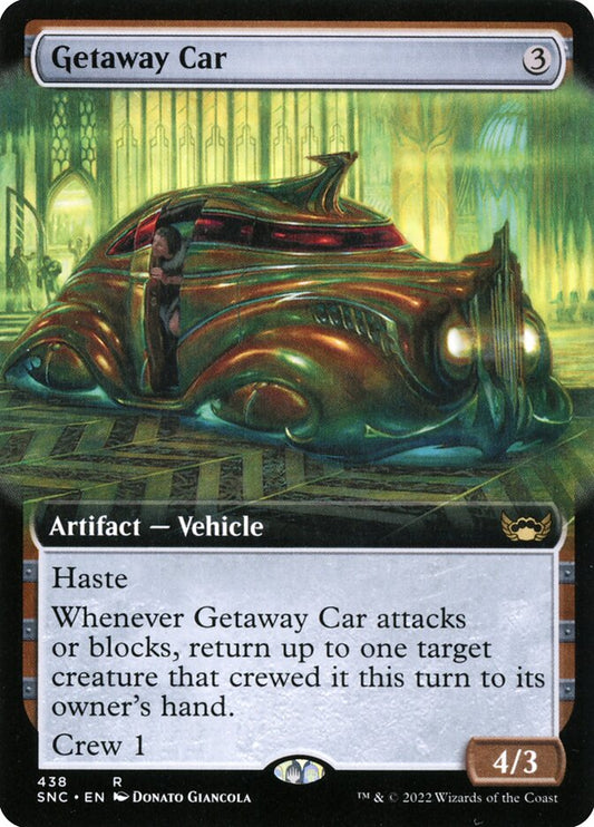 Getaway Car Extended Art Foil