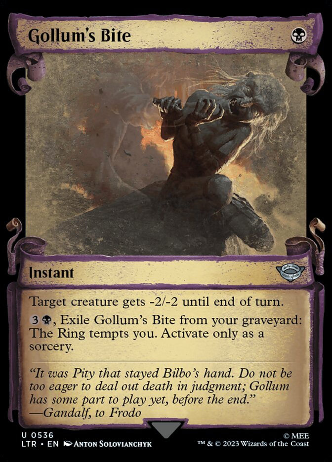 Gollum's Bite Showcase