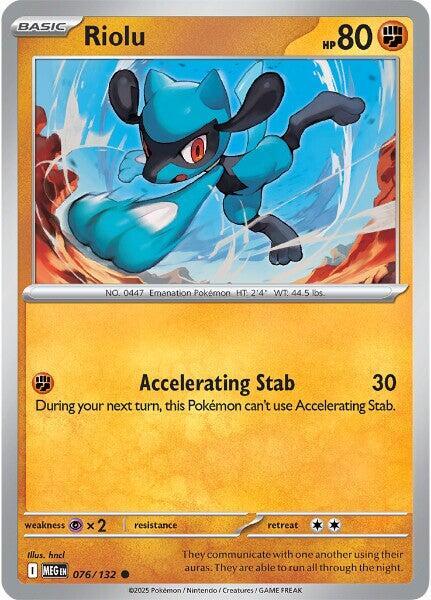 Riolu Reverse Holo