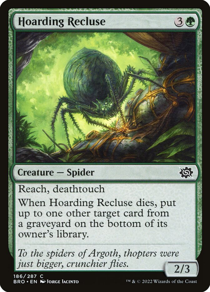 Hoarding Recluse Foil