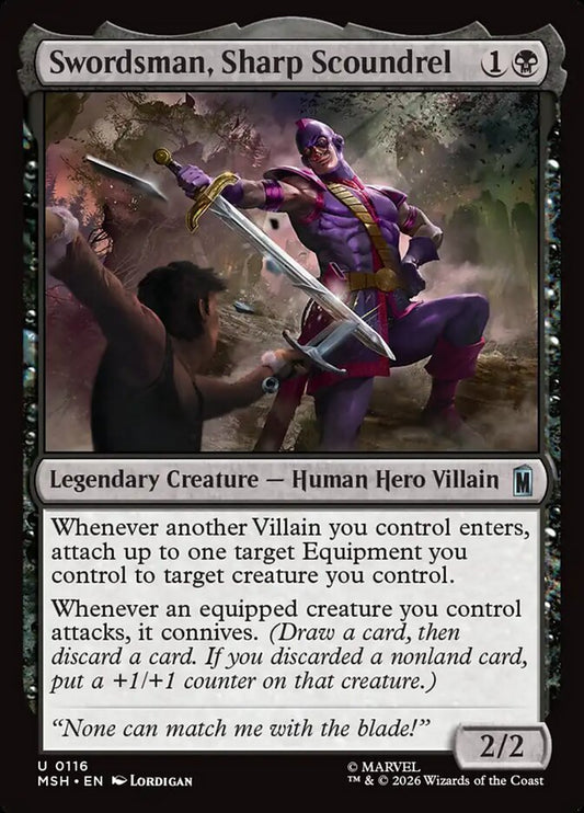 Swordsman, Sharp Scoundrel Foil