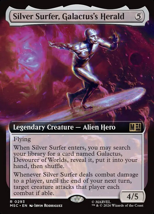 Silver Surfer, Galactus's Herald Extended Art