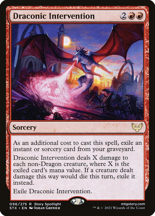 Draconic Intervention Foil