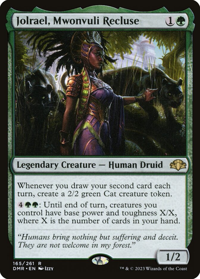 Jolrael, Mwonvuli Recluse Foil
