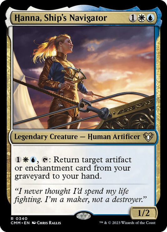 Hanna, Ship's Navigator Foil