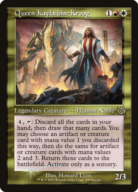 Queen Kayla bin-Kroog Promo Foil