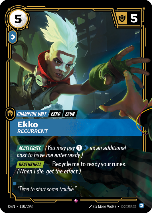 Ekko, Recurrent Foil