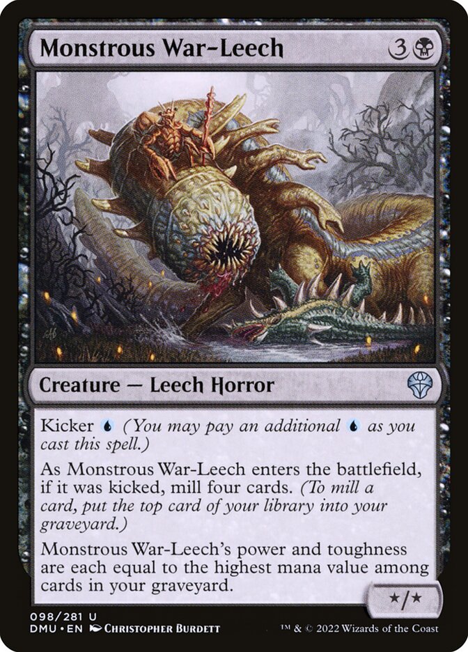 Monstrous War-Leech Foil