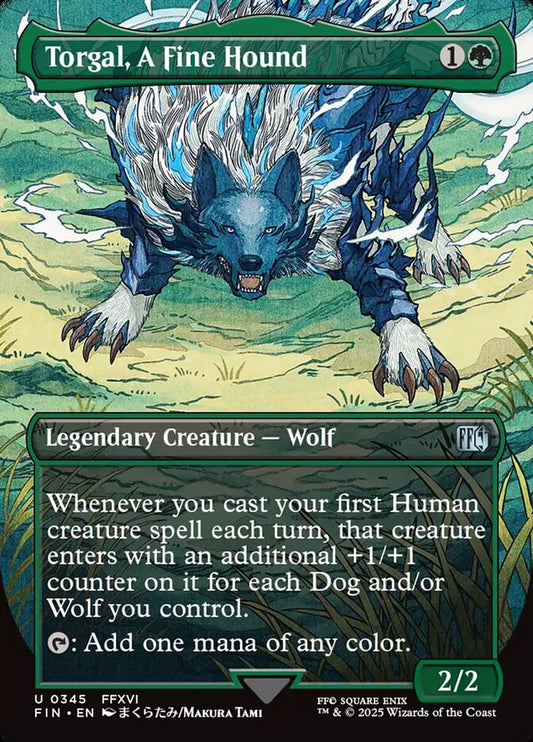 Torgal, A Fine Hound Borderless Foil