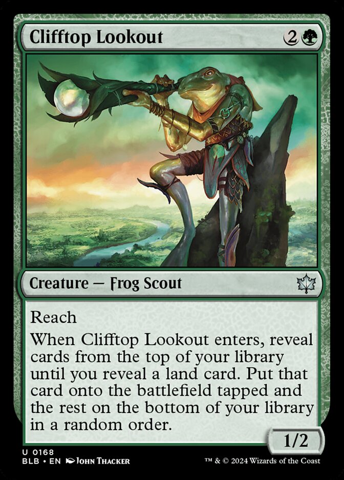 Clifftop Lookout Foil