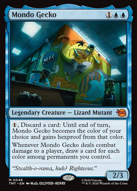 Mondo Gecko Foil
