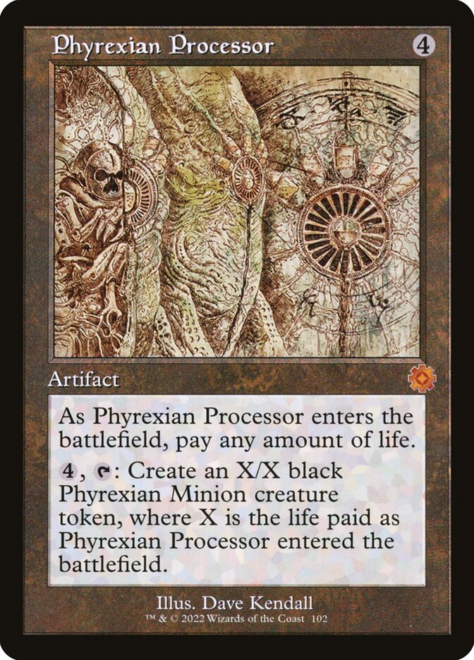 Phyrexian Processor Retro Frame