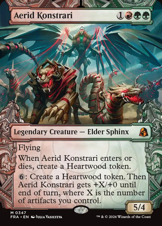 Aerid Konstrari Sculptor's Stronghold Foil