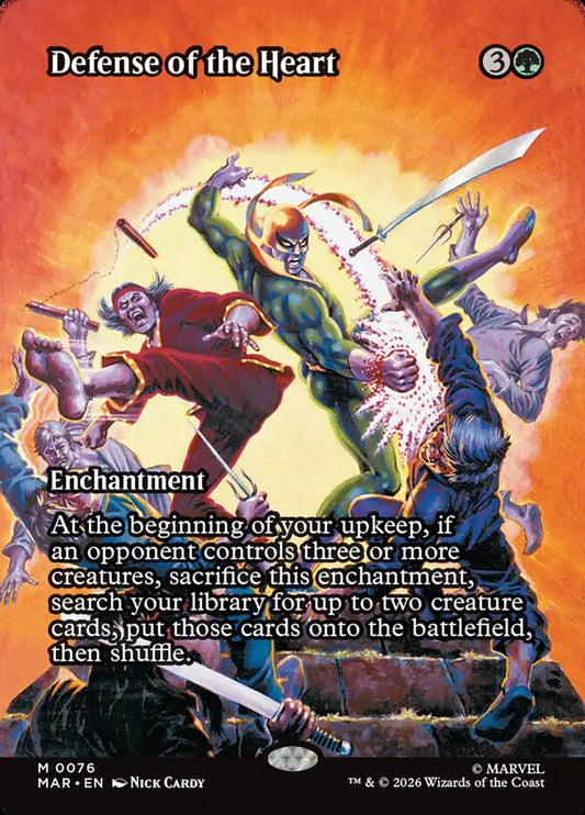 Defense of the Heart Borderless Foil