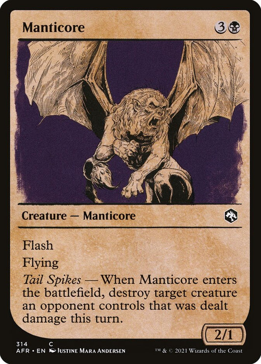 Manticore Showcase Foil