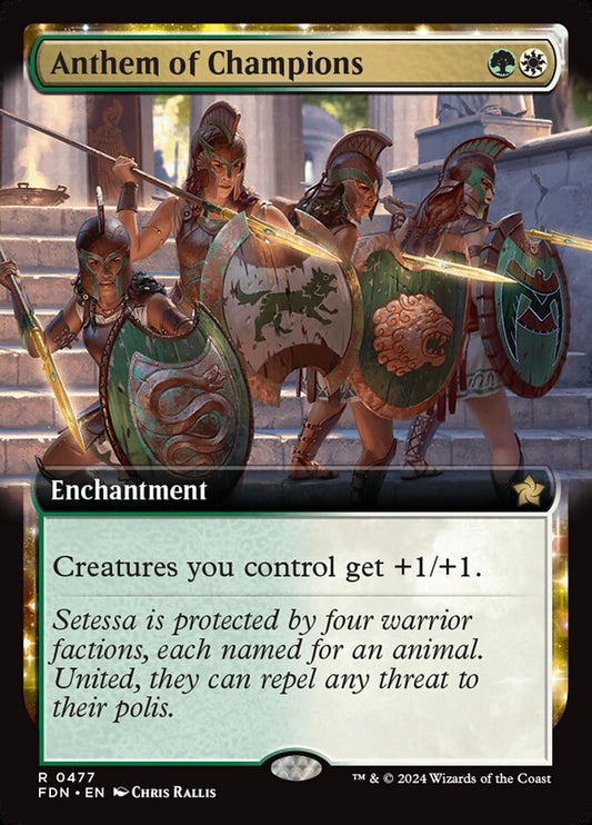 Anthem of Champions Extended Art