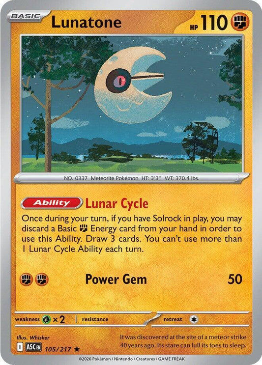 Lunatone Holo Foil