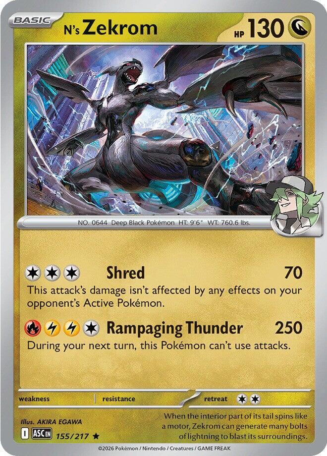 N's Zekrom Reverse Holo