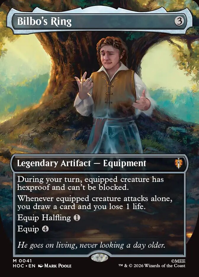 Bilbo's Ring Classic Artist
