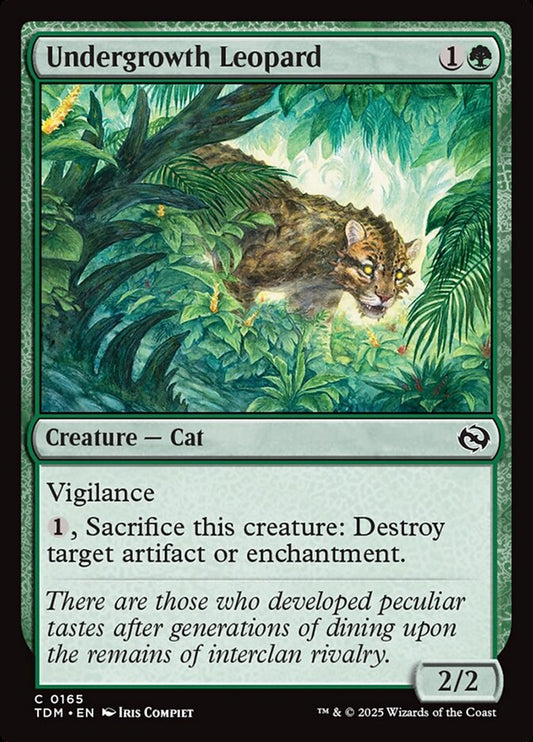 Undergrowth Leopard Foil