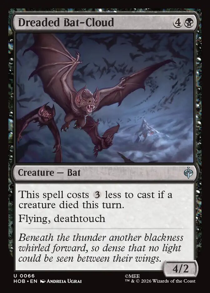 Dreaded Bat-Cloud Foil