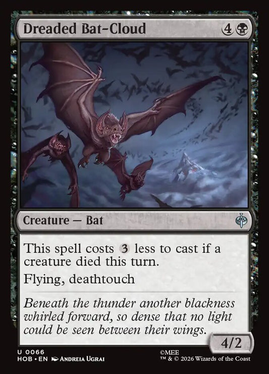 Dreaded Bat-Cloud Foil
