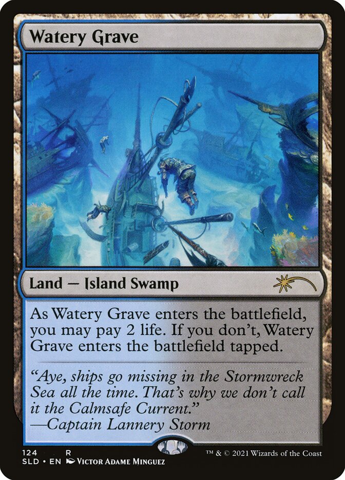 Watery Grave Secret Lair Foil