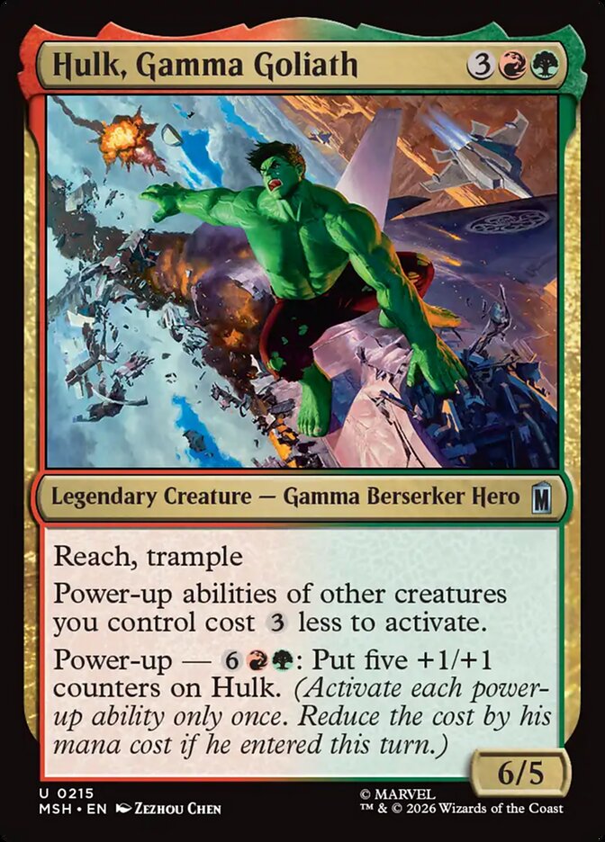 Hulk, Gamma Goliath Foil