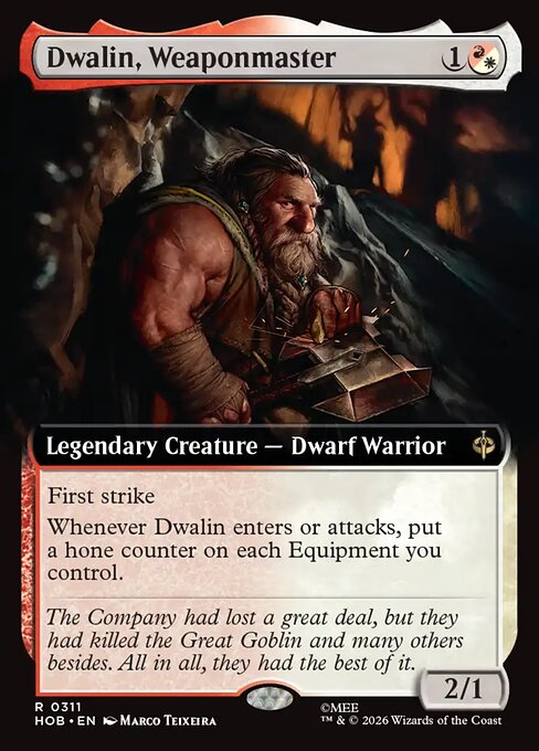 Dwalin, Weaponmaster Extended