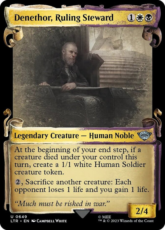 Denethor, Ruling Steward Showcase