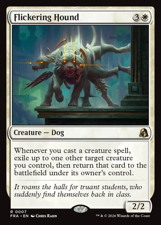 Flickering Hound Foil