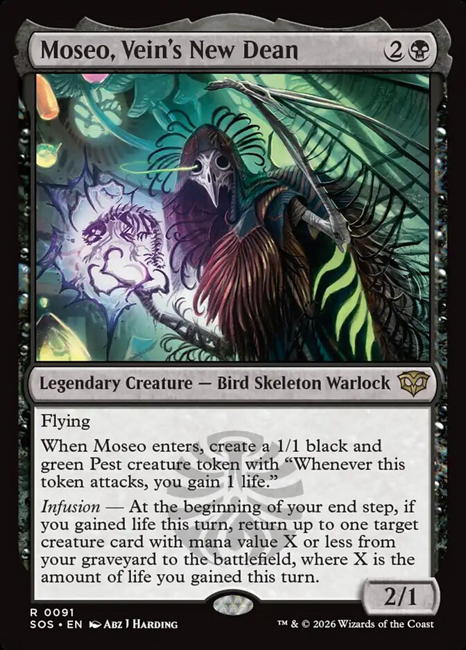 Moseo, Vein's New Dean Foil