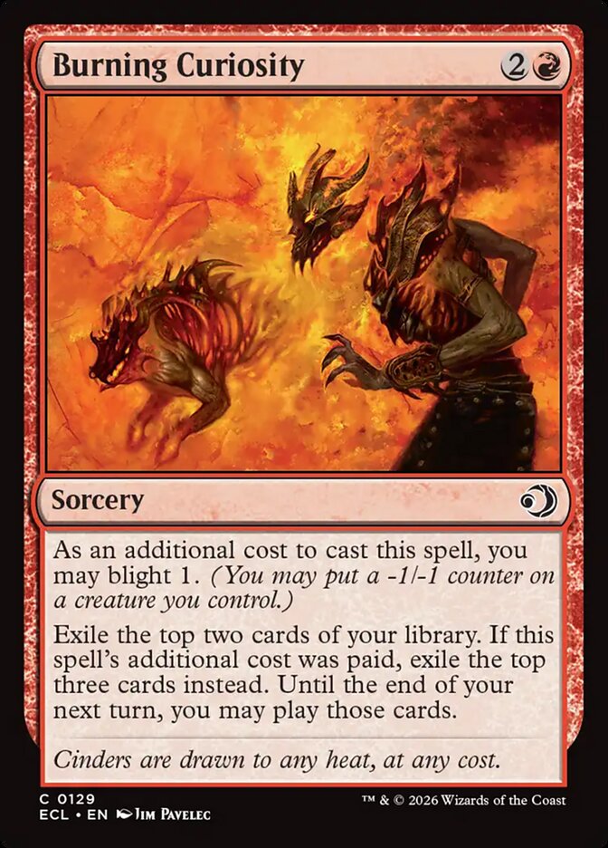 Burning Curiosity Foil