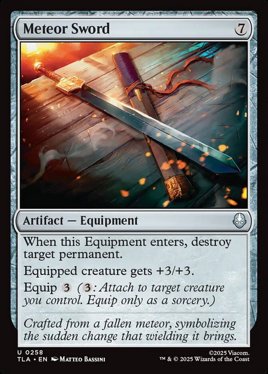 Meteor Sword Foil