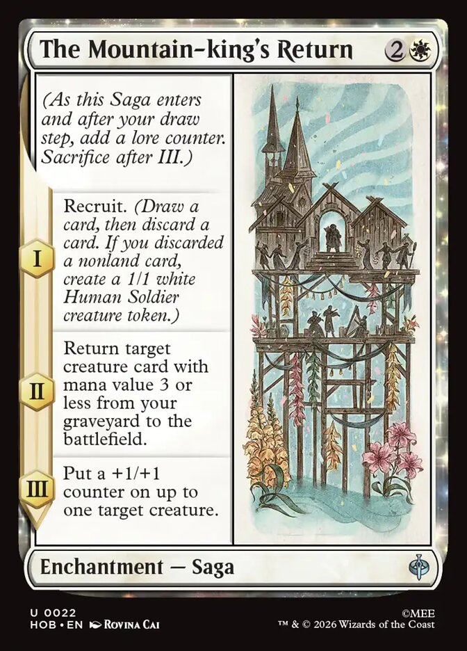 The Mountain-king's Return Foil