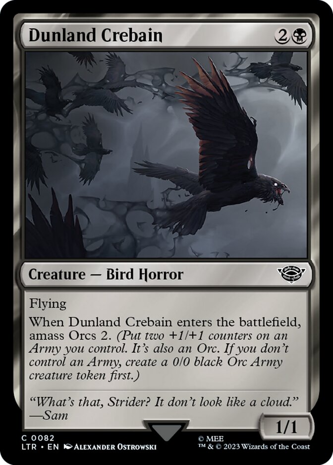 Dunland Crebain Foil