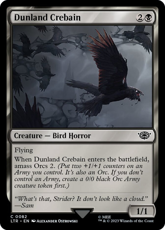 Dunland Crebain Foil