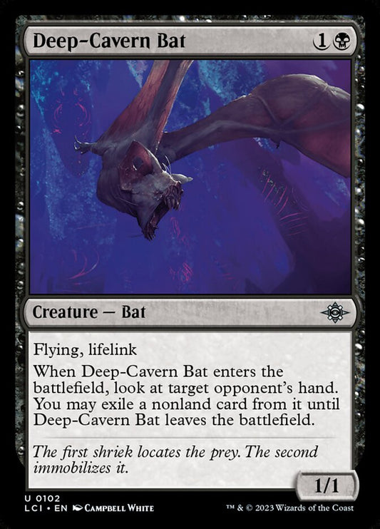 Deep-Cavern Bat Foil