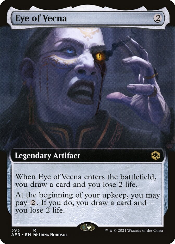 Eye of Vecna Extended Art Foil