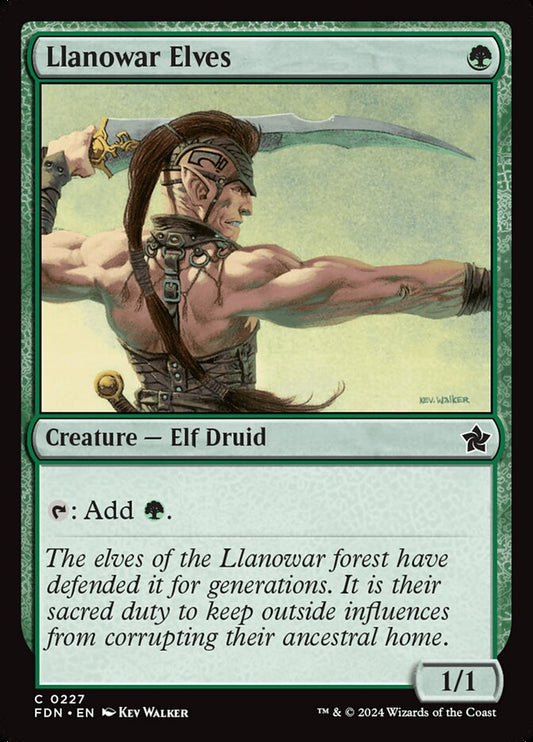 Llanowar Elves Foil