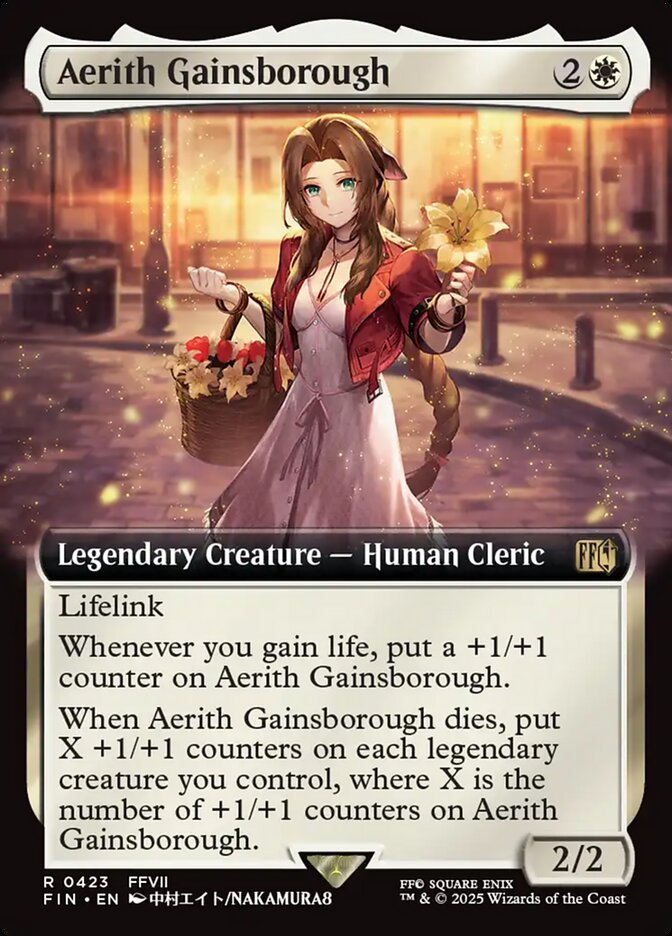 Aerith Gainsborough Extended Art