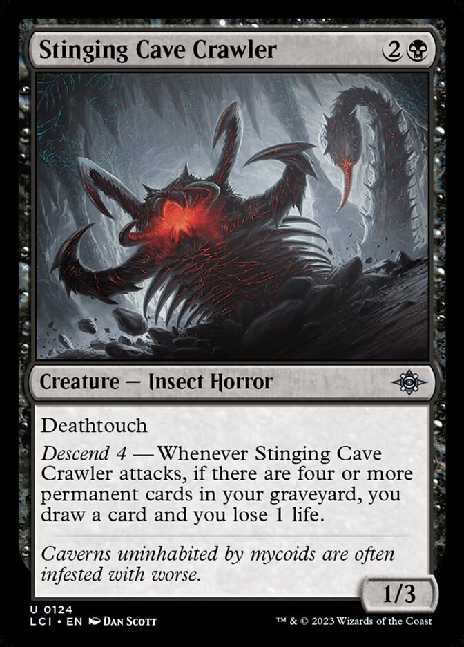 Stinging Cave Crawler Foil